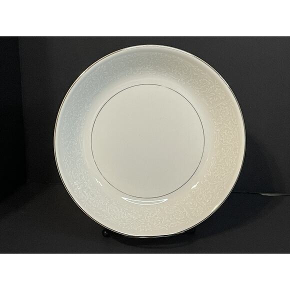 Montgomery Ward Shannon Japan Fine China Soup/Salad Bowls Set of 7 Silver Rim - Picture 14 of 16